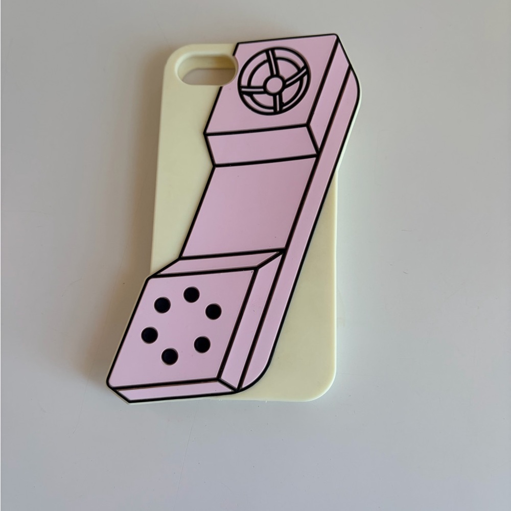 ban.do Pink Retro Handset Graphic Phone Case